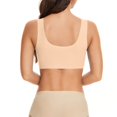 thumbnail image 5 of UoCefik Zenchic Bras for Women Push Up Wirefree Bras Seamless Full Coverage Bra Soft Posture Correcting Bra Beige 5XL, 5 of 7