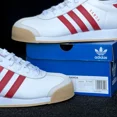 thumbnail image 3 of Adi-das Originals Samoa Men’s Running Shoe Athletic Sneaker White Trainers #079, 3 of 6