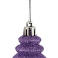 thumbnail image 2 of Vickerman 7" Lavender 4-Finish Finial Ornament, 8 per Box, 2 of 5