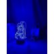 thumbnail image 4 of Yoko Littner Gurren Lagann Light Anime Lamp 3d Led Night Lights 16 Lámpara de mesa que cambia de color para la decoración del hogar Regalo de Navidad decorativo Niños # 39; s Feliz Sencillez, 4 of 4