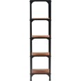 thumbnail image 2 of Serta Overland Bookshelf Wood and Black Metal, 2 of 8