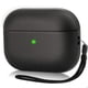 thumbnail image 1 of Funda Mejorada Compatible Con Airpods Pro Funda Con Textura De Cuero Funda Protectora De Cuerpo Completo Compatible Con Airpods Pro Carga Inalámbrica Y Led Frontal Visible (Negro Mate), 1 of 1