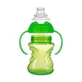 thumbnail image 4 of (3 pack) Nuby No-Spill Grip N' Sip Green Soft Spout Sippy Cup, 8 fl oz, 4 of 9