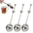 thumbnail image 2 of Gustave 3Pcs Stainless Steel Tea Ball Infuser Loose Leaf Tea Strainer Filters Reusable Long Handle Tea Steeper Diffuser for Spices, Coffee, Seasonings, 2 of 8