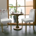 thumbnail image 5 of Chair Covers for Dining Room Set of 4,Christmas Pine Leaves Stretch Seat Protector Removable Washable Chairs Slipcovers for Kitchen Banquet Wedding Hotel,Winter Berries Hazelnuts, 5 of 6