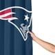thumbnail image 4 of Cortina de ducha impermeable de secado rápido para baño Patriots, cortina de ducha con ganchos, decoración de fútbol americano, juego de cortinas de ducha para baño, plancha de 60 x 72 pulgadas, 4 of 8