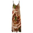 thumbnail image 5 of Robe Sans Manches Hummus Robes d'Été Jupe d'Été pour Femmes Robes de Mariage pour Femmes, 5 of 5