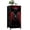 Color 4, variant on Dresser for Bedroom with 4 Storage Drawers Glowing Red Outline Intense Orange Eyes Fantasy Dressers Chest of Drawers Steel Framed Fabric Closet Organizers for Dorm Entryway End Table