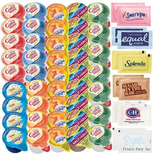 Coffee Singles Variety Pack Includes (108Ct) Irish Creme, Caramel