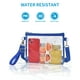 thumbnail image 3 of Bagenius Clear Purse Bolsa transparente aprobada por el estadio con correas extraíbles para el trabajo, eventos deportivos y conciertos, 3 of 5