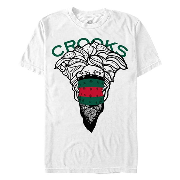 Men's Crooks & Castles Medusa Big Face Graphic T-Shirt