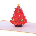 thumbnail image 5 of Árbol de Navidad festivo Pop Up tarjeta 5 "x 7" con sobre 3d tarjetas de felicitación Feliz Sencillez, 5 of 5