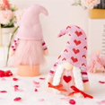 thumbnail image 4 of Valentines Day Gnomes for Home Decor Table Gnome Decorations Swedish Plush Elf Scandinavian Tomte Elf Ornaments Gifts, 4 of 5