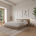 thumbnail image 4 of Satori 4 Piece Low Platform Queen Bedroom Set in Brown Oak, 4 of 7