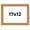 Bhutan, variant on 17x12 Frame Gold Bamboo Solid Wood Picture Frame | 1 Inch Moulding Width | Interior Frame Depth