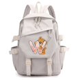thumbnail image 1 of 26 English Letters Backpack Student Girls School Backpack Bookbag Cosplay Canvas Children Kid Travel Bag Back To School, 1 of 5