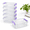 Purple-Large, variant on 6 Pack Extra Large Pencil Box Plastic Case Crayon
