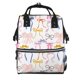 thumbnail image 1 of Disketp bow ribbons Mochila de Pañales de Gran Capacidad con Múltiples Bolsillos, Mochila de Viaje Multifuncional para Bebé, Unisex, Moderna y Resistente, 1 of 6