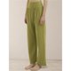 thumbnail image 5 of Pantalones de Yoga de Pierna para Mujer, Holgados y Cómodos, de Cintura Alta, con Bolsillos. Verde Hierba S, 5 of 10