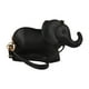 thumbnail image 1 of Bolso bandolera con forma de elefante, regalo para mujer, divertido bolso para cumpleaños, trabajo y vacaciones. Negro, 1 of 9