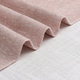 thumbnail image 6 of Pink Pinch Pleated Semi Sheer Curtains for Girls Bedroom Living Room Textured Light Filtering Window Curtains 84 inch Rayon Blended Pinch Pleat Pink Drapes with Hooks 2 Panels 40" Wx84 L, 6 of 17