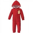 thumbnail image 2 of Hudson Baby Infant Girl Fleece Jumpsuits, Coveralls, and Playsuits 2pk, Sugar Spice, 18-24 Months, 2 of 3