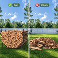 thumbnail image 3 of FT Firewood Rack for Fireplace Fire Wood Holders Wood Storage Heavy Duty Metal Log Rack Outdoor Indoor Adjustable Fire log Rack, 3 of 8