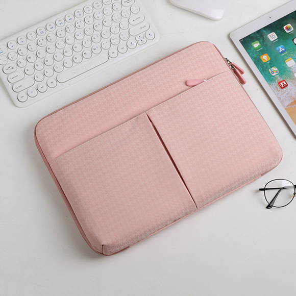 Tablet Bag For iPad Pro 12 9 11 10th 9th 8th 7th Air 5 4 3 10.2 10.9 inch Generation Lenovo Tab P12 Case Sleeve Bag Pouch Cover Pink For 9-11 inch