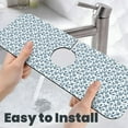 thumbnail image 6 of Sikiie Nautical Theme Anchors Splash Guard for Sink Faucet-1 PC Super Absorbent Fast Drying Mat Sink Gadgets-Splash Guard for Kitchen, Sink Mat, 6 of 7