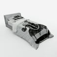 thumbnail image 3 of Ambesonne Indie Bedding Set 4 Pcs, Walrus with Sketch Art, Queen, White Black, 3 of 3