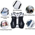 thumbnail image 3 of AONIJIE 5L Running Hydration Vest for Women Men Lightweight & Large Capacity Backpack Pack,Black,S, 3 of 7