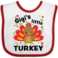 thumbnail image 3 of Inktastic Gigi's Little Turkey Boys or Girls Baby Bib, 3 of 4