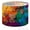Color 2, variant on Drum Lampshades 13"x13"x10" Abstract 3D Geometric Beige Cubes Teal Brush Stroke Light Shade for Table Lamps Floor Lamp Shades Replacement Assembly Required