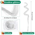 thumbnail image 3 of 30Pcs Christmas Glitter Curly Branches Christmas Vase Filler Artificial Curly Twigs for Home Christmas Tree Garland Wreath Decor Craft (White), 3 of 7