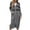 Dark Gray, variant on IROINNID Women's Long Cardigan Coat V-Neck Print Long Sleeve Casual Long Cardigan Coat Sweater Outerwear, Khaki