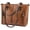 Brown, variant on YOUI-GIFTS Large Shoulder Bag for Women Faux Leather Purse Work Bags with Multi-Pockets Designer Handbag