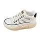 thumbnail image 1 of Zapatos casuales de mujer, sandalias de verano, zapatos planos con suela gruesa y diseño calado, plataforma 39 Talla Blanco, 1 of 9