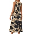 thumbnail image 6 of Fantaslook Summer Dresses for Women Sleeveless Casual Long Dress Beach Vacation Sundresses with Pockets, 6 of 10