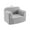 Gray, variant on Iwicker Kids Club Chair Toddler Couch Baby Sofa Chair with Sherpa Fabric, Beige