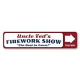 thumbnail image 2 of Firework Show Novelty Decor, Metal Wall Sign - 4x18 Inches, 2 of 4
