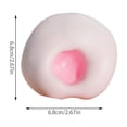 thumbnail image 3 of Small 6cm Mochi Squeeze Ball for Stress, Slow Rising Dough Fidget Toy, Calming Sensory Play for Adult Break, Random Style Assorted, 3 of 6