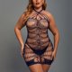 thumbnail image 2 of Gibobby Lenceria mujer sexy Camisón de encaje para mujer, lencería sexy de encaje para novia(Azul, Talla única), 2 of 5