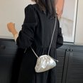 thumbnail image 2 of XINXIAOO Ladies Pleated Crossbody Bag, Large Capacity Single Shoulder Clutch Purse, 2 of 4