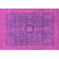 thumbnail image 1 of Ahgly Company Indoor Rectangle Abstract Pink Modern Area Rugs, 2' x 4', 1 of 4