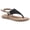 Black, variant on Women's Lifted Backstrap Sandal