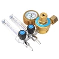 thumbnail image 1 of LHCER Welding Pressure Regulator, Argon Pressure Regulator,0.25MPa Argon Gas Pressure Reducer Regulator Double Gauge Meter Welding Accessory, 1 of 8