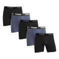 thumbnail image 1 of Puma Men's Microfiber Boxer Brief, 5-pack (X-Large, Black and Gray), 1 of 3