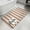 Brown, variant on Christmas Red Vertical Striped Bathroom Runner Rugs Non Slip Washable Absorbent Narrow Long Bath Mat Red Polka Dots Farmhouse Runner Rugs for Kitchen Hallway Bedroom Laundry Study Room 15.7"x47.2"