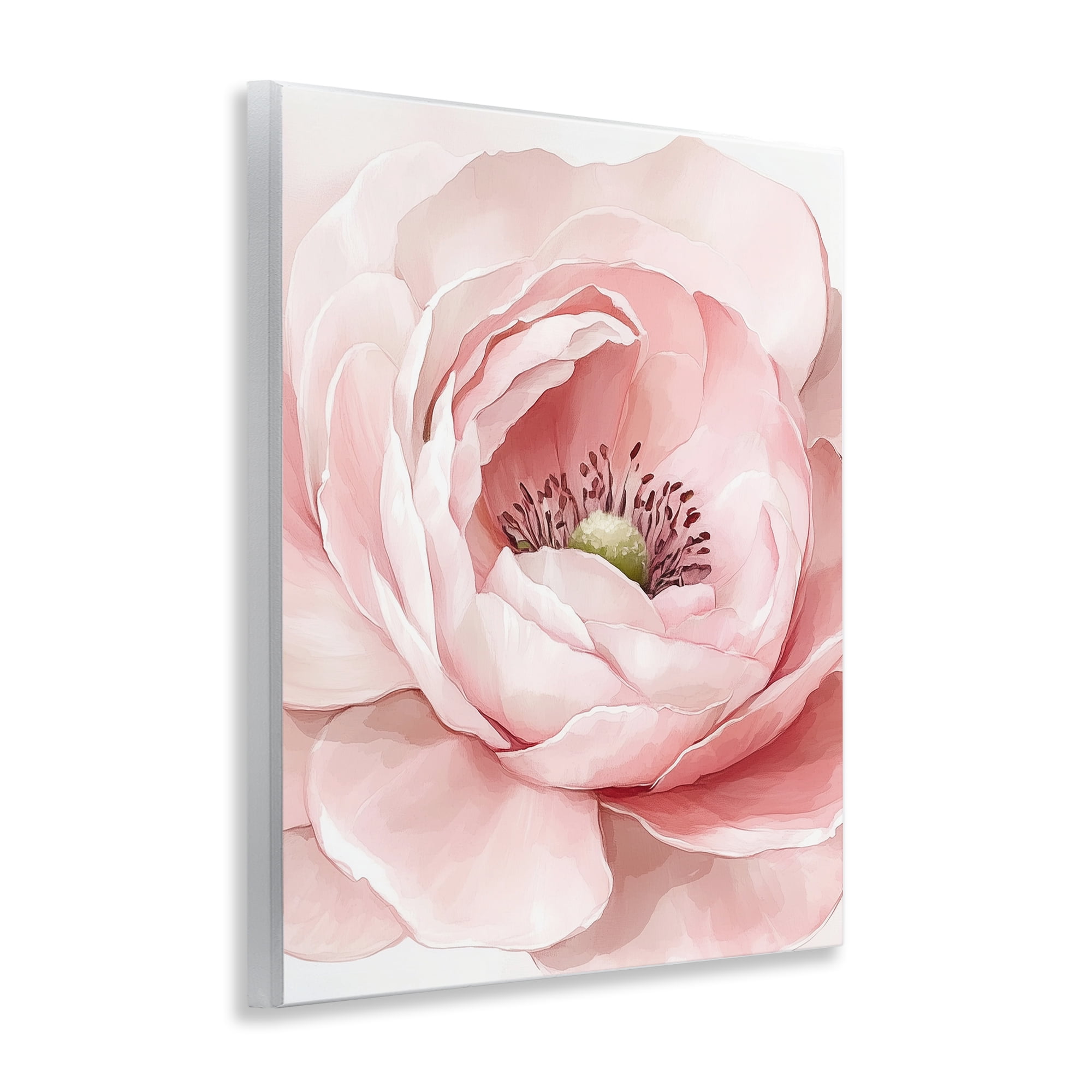 Fresh Rosy Close Up Petals Wall Plaque Art, design by Christine Simpson Art