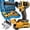US-HSDBS001BOX+1, variant on 21V Cordless Drill Tool Box Set, Multifunctional Power Tool with High-Capacity Battery